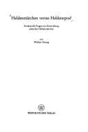 Tapa de Heldenmärchen versus Heldenepos?