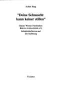 Tapa de Deine Sehnsucht kann keiner stillen