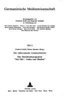 Tapa de Germanistische Medienwissenschaft Teil 4