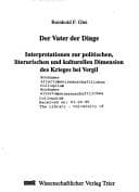 Tapa de Der Vater der Dinge