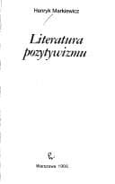 Tapa de Literatura pozytywizmu