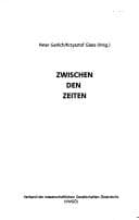 Tapa de Zwischen den Zeiten