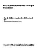 Tapa de Quality improvement through standards
