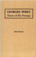 Tapa de Georges Perec, traces of his passage