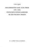 Tapa de Hochmeister Karl von Trier (1311-1324)