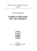 Tapa de Forme complesse nel Decameron