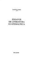 Tapa de Ensayos de literatura guatemalteca