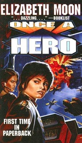 Tapa de Once a Hero (Baen Book)