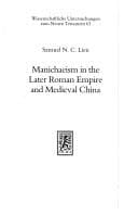 Tapa de Manichaeism in the later Roman Empire and medieval China