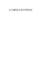 Tapa de A cabala da inveja