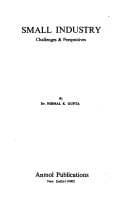 Tapa de Small industry, challenges & perspectives