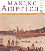 Tapa de Making America : a history of the United States