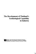 Tapa de The Development of Thailand's technological capability in industry