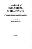 Tapa de Handbook of industrial surfactants