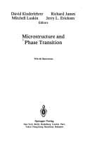 Tapa de Microstructure and phase transition