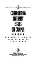 Tapa de Confronting diversity issues on campus
