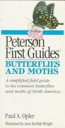 Tapa de Peterson first guide to butterflies and moths