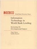 Tapa de Information technology in World Bank lending
