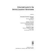 Tapa de Uncertainty in intelligent systems
