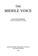 Tapa de The middle voice