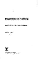 Tapa de Decentralised planning