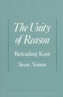 Tapa de The Unity of Reason
