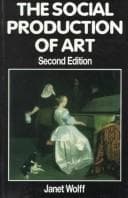Tapa de The social production of art