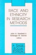 Tapa de Race and Ethnicity in Research Methods (SAGE Focus Editions)