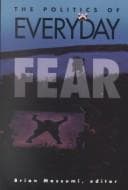 Tapa de Politics Of Everyday Fear