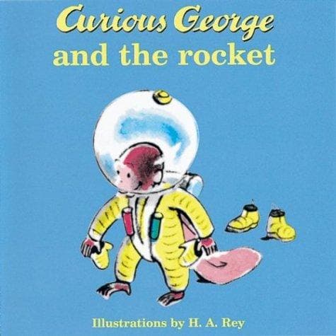 Tapa de Curious George and the rocket