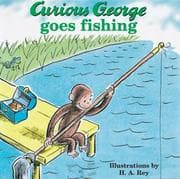 Tapa de Curious George goes fishing