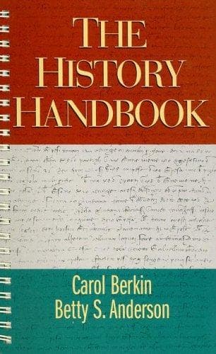 Tapa de History Handbook