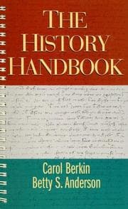 Tapa de History Handbook