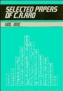 Tapa de Selected papers of C.R. Rao