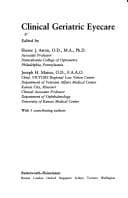 Tapa de Clinical geriatric eyecare