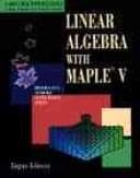 Tapa de Linear algebra with Maple V