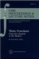 Tapa de Theta functions