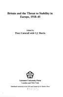 Tapa de Britain and the threat to stability in Europe, 1918-45