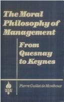 Tapa de Moral Philosophy of Management