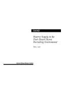 Tapa de Reserve supply in the post-Desert Storm recruiting environment