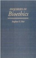 Tapa de Inquiries in bioethics