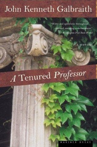 Tapa de A tenured professor