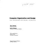Tapa de Computer Organization and Design