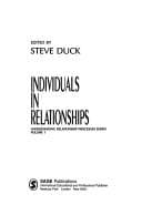 Tapa de Individuals in relationships