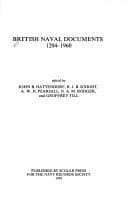 Tapa de British Naval documents, 1204-1960