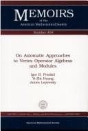 Tapa de On axiomatic approaches to vertex operator algebras and modules