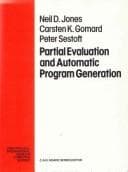 Tapa de Partial evaluation and automatic program generation