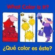 Tapa de What color is it? = ¿Qué color es éste?