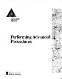 Tapa de Performing advanced procedures / Springhouse Corporation