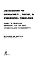 Tapa de Assessment of behavioral, social & emotional problems